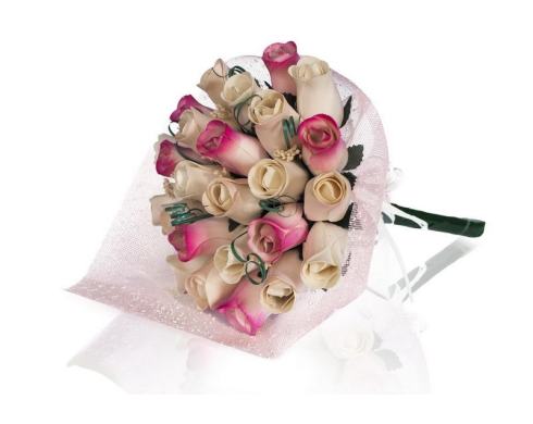 BUCHET DE TRANDAFIRI DIN LEMN "NADIA"