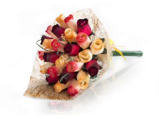 BUCHET DE TRANDAFIRI DIN LEMN "RONY"