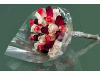 BUCHET DE TRANDAFIRI DIN LEMN „CARMEN”