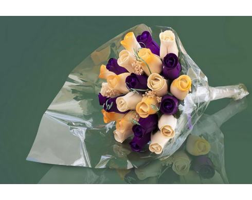BUCHET DE TRANDAFIRI DIN LEMN "SILVIA"