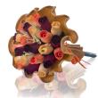 BUCHET DE TRANDAFIRI DIN LEMN "HARMONY"