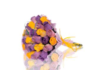 BUCHET DE TRANDAFIRI DIN LEMN "Summer"