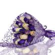 BUCHET DE TRANDAFIRI DIN LEMN "Iris"